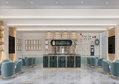 華美國際月子會(huì )所裝修設計案例效果圖